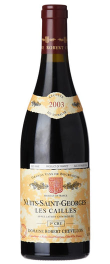 Domaine Robert Chevillon Nuits Saint Georges Les Saint Georges 1er Cru 2003 750ml - 1