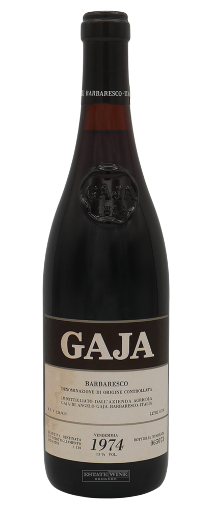 Gaja Barbaresco 1974 750ml - 1