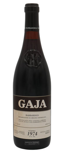 Gaja Barbaresco 1974 750ml - 2