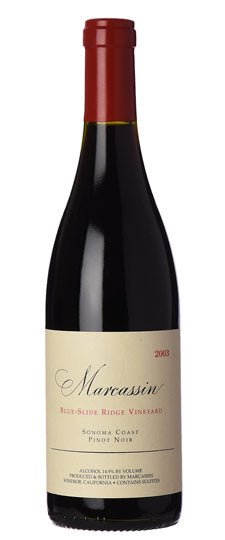 Marcassin Blue Slide Ridge Pinot Noir Sonoma Coast 2003 750ml - 1