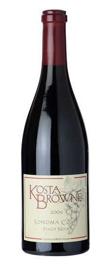 Kosta Browne Pinot Noir Sonoma Coast 2006 750ml - 1