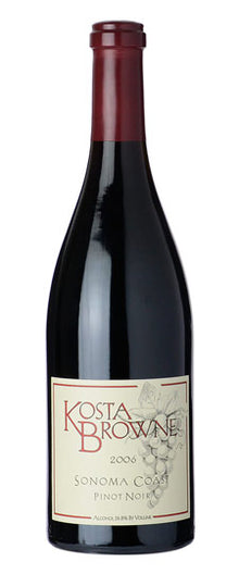 Kosta Browne Pinot Noir Sonoma Coast 2006 750ml - 1