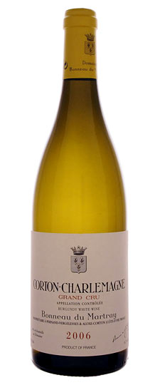 Bonneau du Martray Corton Charlemagne Grand Cru 2006 1500ml - 1