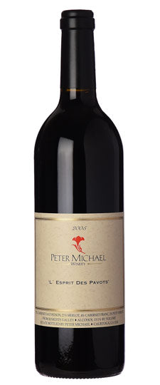 Peter Michael L'Esprit des Pavots Knights Valley 2005 750ml - 1