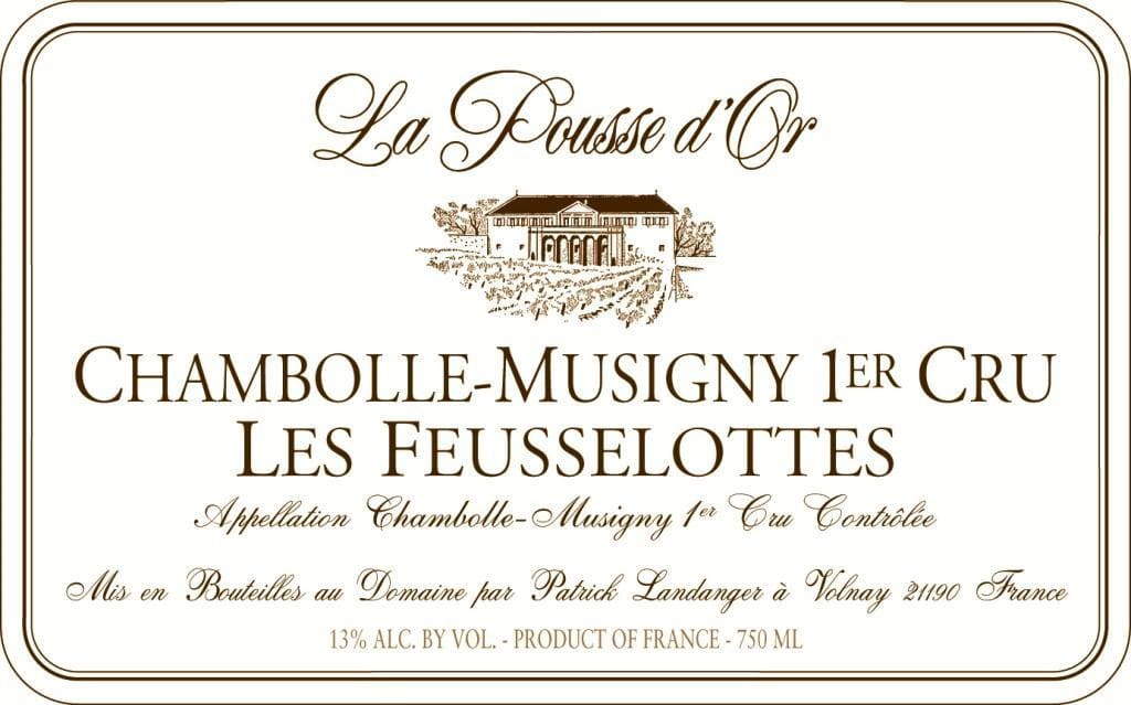 Domaine de la Pousse d'Or Chambolle Musigny Les Feusselottes 1er Cru 2009 750ml - 1