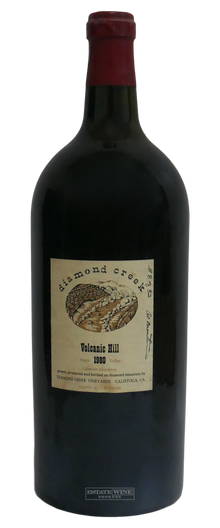 Diamond Creek Cabernet Sauvignon Volcanic Hill 1980 5000ml [Sings of Past Seepage and Signed Label] - 1