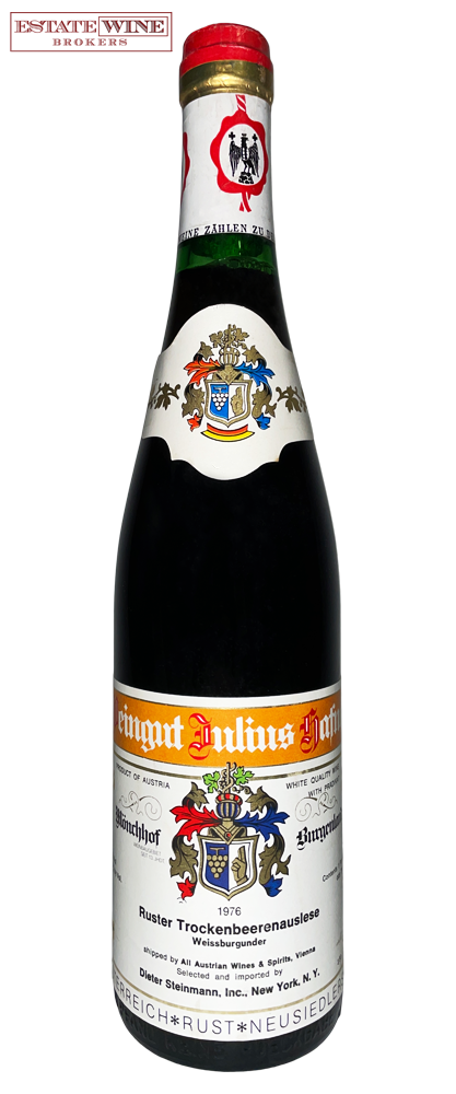 Julius Hafner Ruster TBA Weissburgunder 1976 750ml - 1