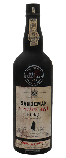 Sandeman Vintage Port 1977 750ml [Stained Label] - 2