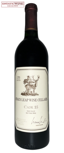 Stag's Leap Wine Cellars Cask 23 Cabernet Sauvignon 1986 750ml - 1