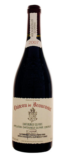 Chateau de Beaucastel Chateauneuf-du-Pape 2007 750ml - 1