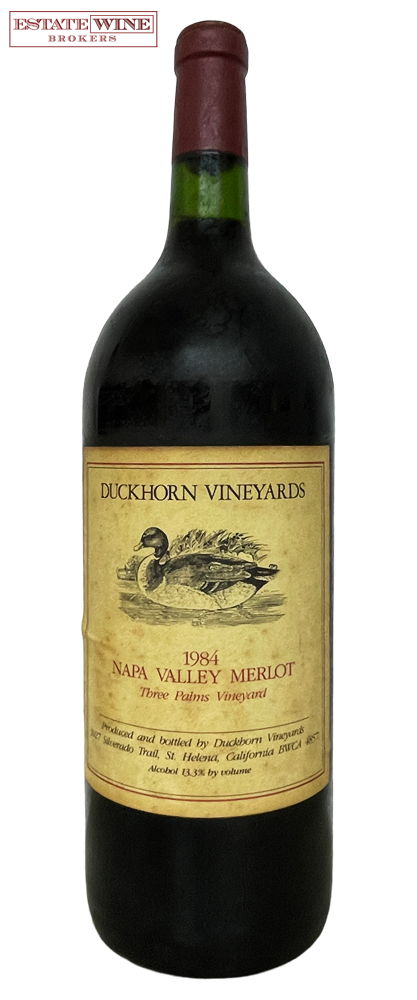 Duckhorn Vineyards Merlot Three Palms Vineyard Napa Valley 1984 1500ml - 1
