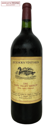 Duckhorn Vineyards Merlot Three Palms Vineyard Napa Valley 1984 1500ml - 1