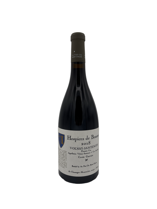 Au Pied du Mont Chauve Hospices de Beaune Volnay Santenots 1er Cru Cuvee Guavin 2018 750ml - 1