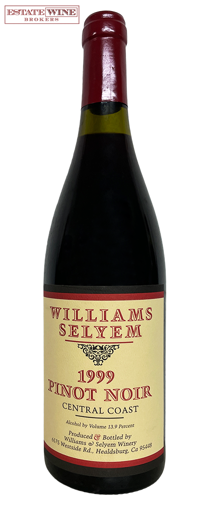 Williams Selyem Pinot Noir Central Coast 1999 750ml - 1