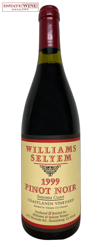Williams Selyem Pinot Noir Coastlands Vineyard 1999 750ml - 1