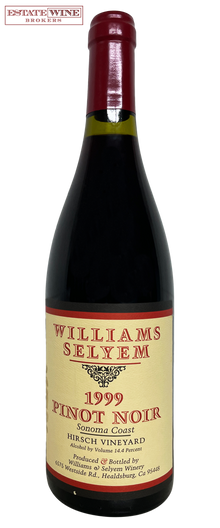 Williams Selyem Pinot Noir Hirsch Vineyard 1999 750ml - 1