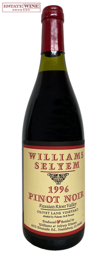 Williams Selyem Pinot Noir Olivet Lane Vineyard 1996 750ml - 1