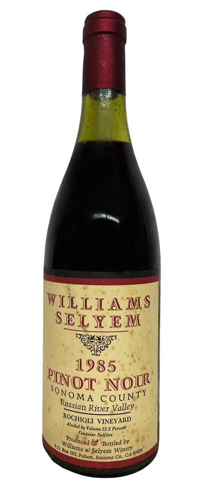 Williams Selyem Pinot Noir Rochioli Vineyard 1985 750ml - 1