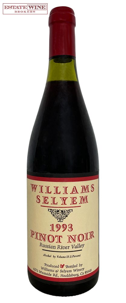 Williams Selyem Pinot Noir Russian River Valley 1993 750ml - 1