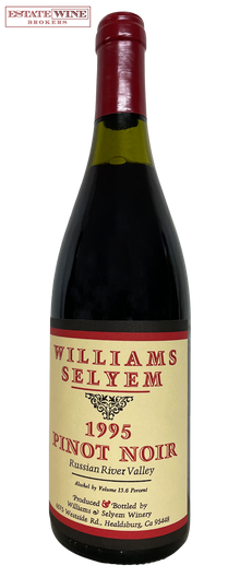 Williams Selyem Pinot Noir Russian River Valley 1995 750ml - 1