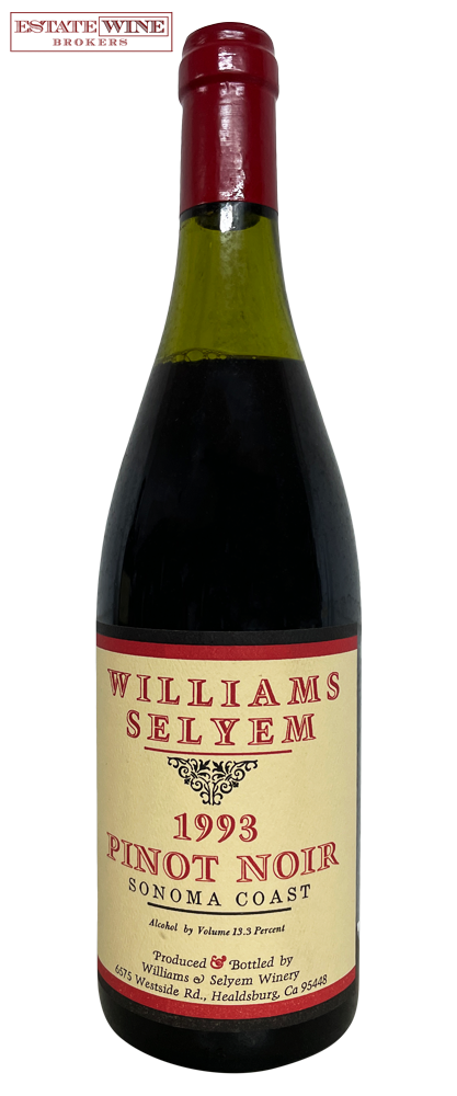 Williams Selyem Pinot Noir Sonoma Coast 1993 750ml - 1