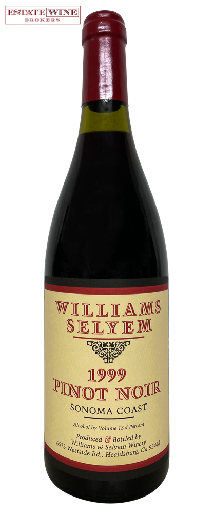 Williams Selyem Pinot Noir Sonoma Coast 1999 750ml - 1