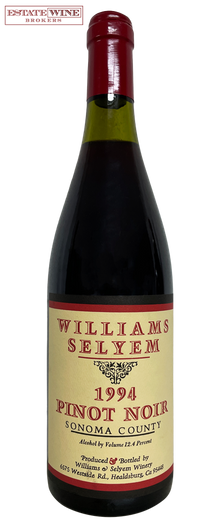 Williams Selyem Pinot Noir Sonoma County 1994 750ml - 1