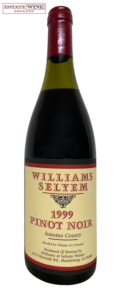 Williams Selyem Pinot Noir Sonoma County 1999 750ml - 1