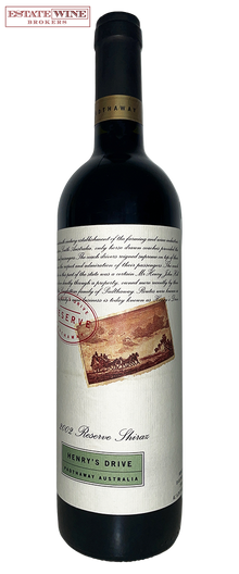 Henry's Drive Shiraz Reserve Padthaway 2002 750ml - 1