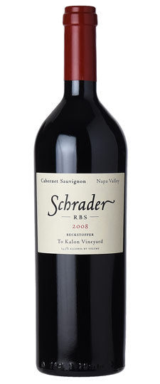 Schrader RBS Cabernet Sauvignon Beckstoffer To Kalon Vineyard 2008 750ml - 1