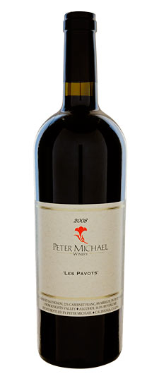 Peter Michael Les Pavots Red Knights Valley 2008 750ml - 1