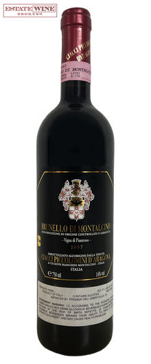 Ciacci Piccolomini d'Aragona Brunello di Montalcino Vigna di Pianorosso 1997 750ml - 1