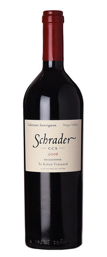 Schrader CCS Cabernet Sauvignon Beckstoffer To Kalon Vineyard Napa Valley 2006 750ml - 1