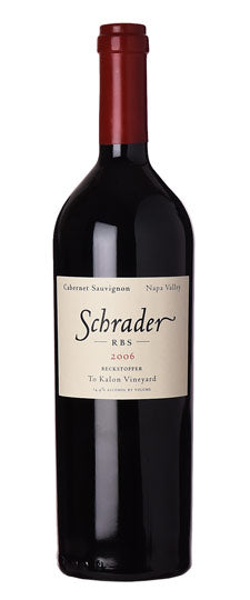 Schrader RBS Cabernet Sauvignon Beckstoffer To Kalon Vineyard Napa Valley 2006 750ml - 1