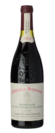 Chateau de Beaucastel Chateauneuf du Pape 1989 750ml - 1