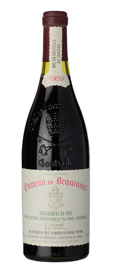 Chateau de Beaucastel Chateauneuf du Pape 1989 750ml - 1