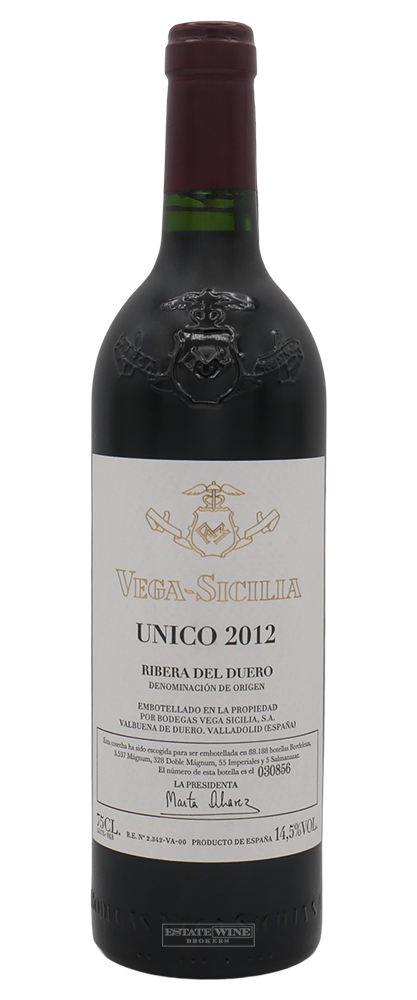 Vega Sicilia Ribera del Duero Unico 2012 750ml - 1