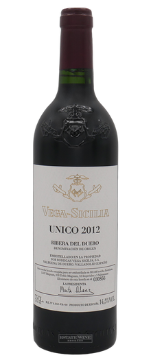 Vega Sicilia Ribera del Duero Unico 2012 750ml - 1