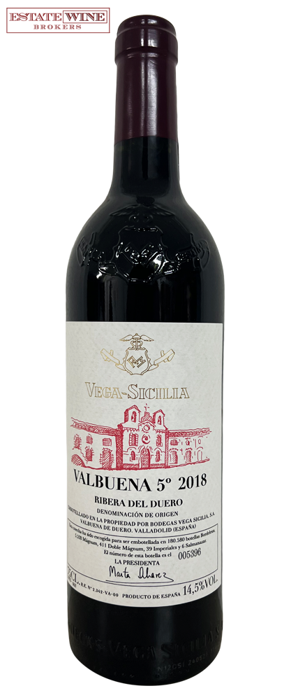 Vega Sicilia Ribera del Duero Valbuena 5 2018 750ml - 1