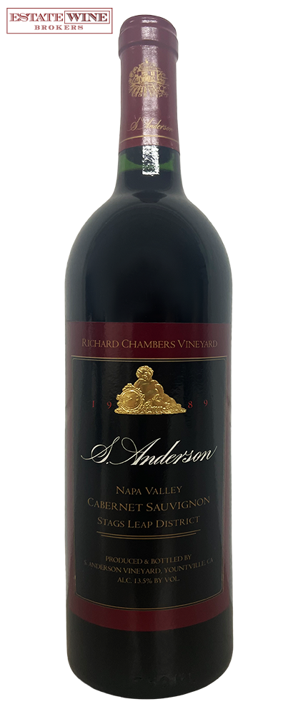 S. Anderson Cabernet Sauvignon Richard Chambers Vineyard Stags Leap District 1989 750ml - 1