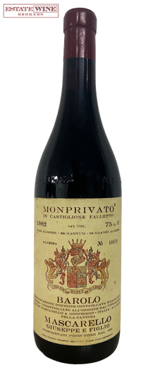 Giuseppe Mascarello Barolo Monprivato 1982 750ml - 1
