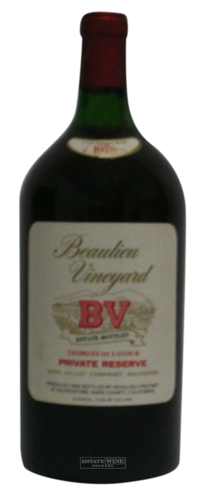 Beaulieu Vineyard Cabernet Sauvignon Georges de Latour Private Reserve 1978 3000ml - 1