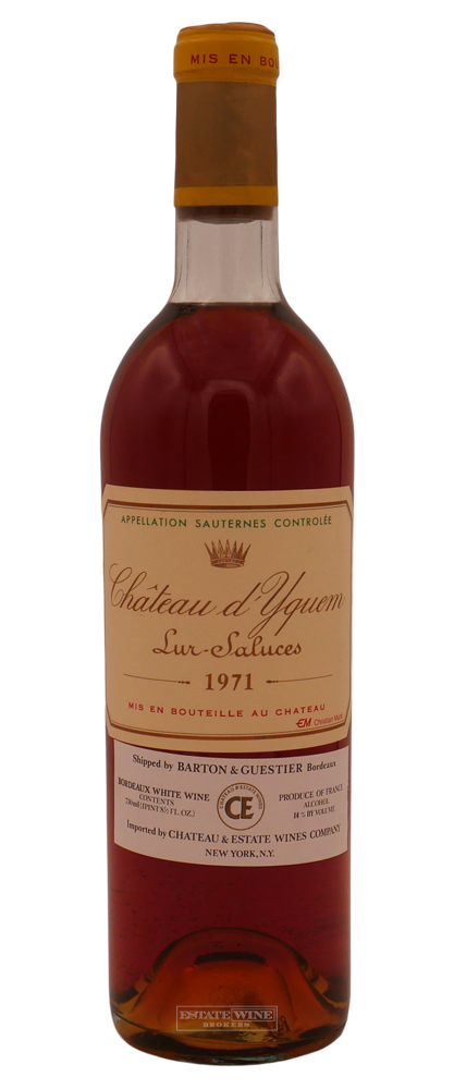 d'Yquem 1971 750ml - 1