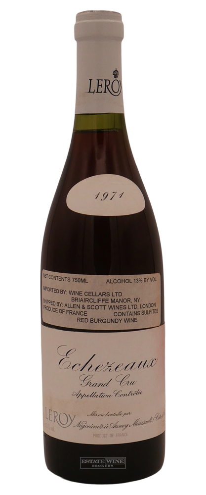 Maison Leroy Echezeaux Grand Cru 1971 750ml - 2