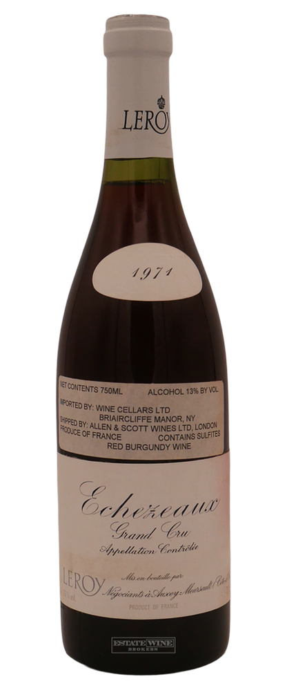 Maison Leroy Echezeaux Grand Cru 1971 750ml - 2