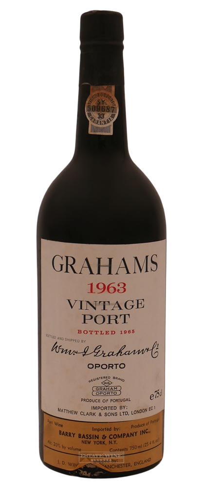 Graham's Vintage Port 1963 750ml - 1