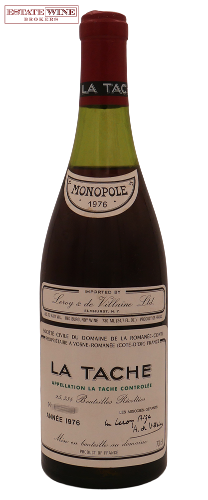 Domaine de la Romanee Conti La Tache Grand Cru 1976 - 1