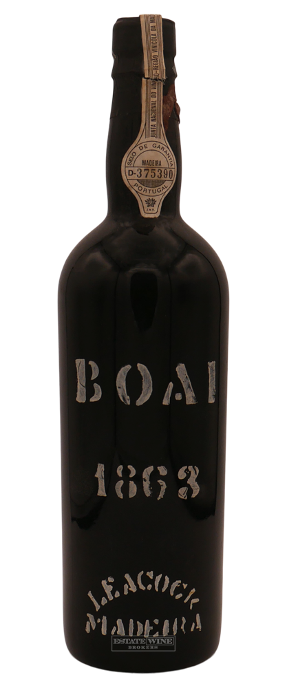 Leacocks Boal 1863 750ml [Bottled 1978] - 2