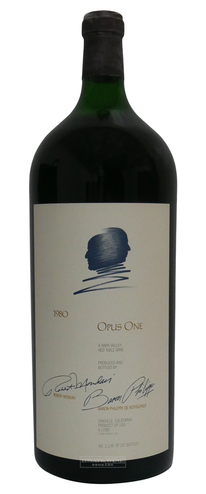 Opus One Napa Valley 1980 6000ml [Corroded Capsule] - 1