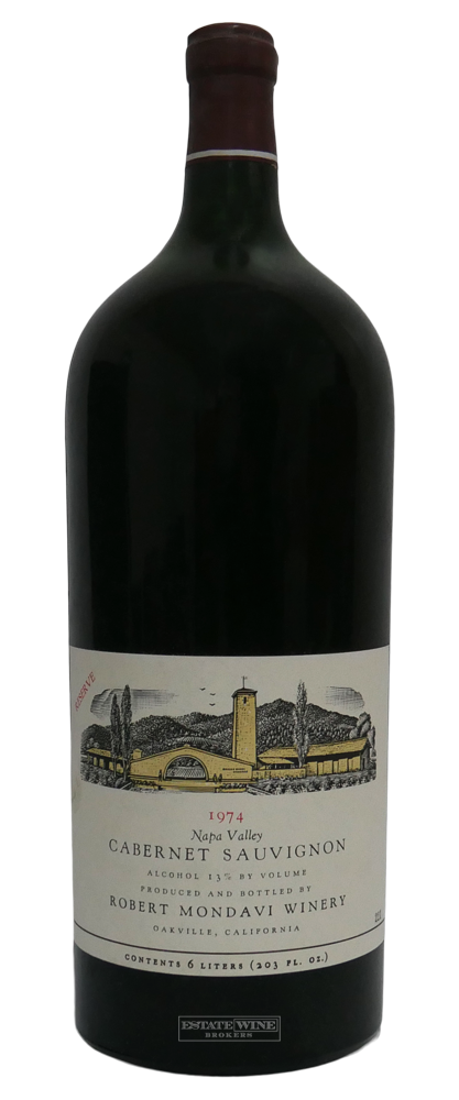 Robert Mondavi Reserve Cabernet Sauvignon Napa Valley 1974 6000ml - 1